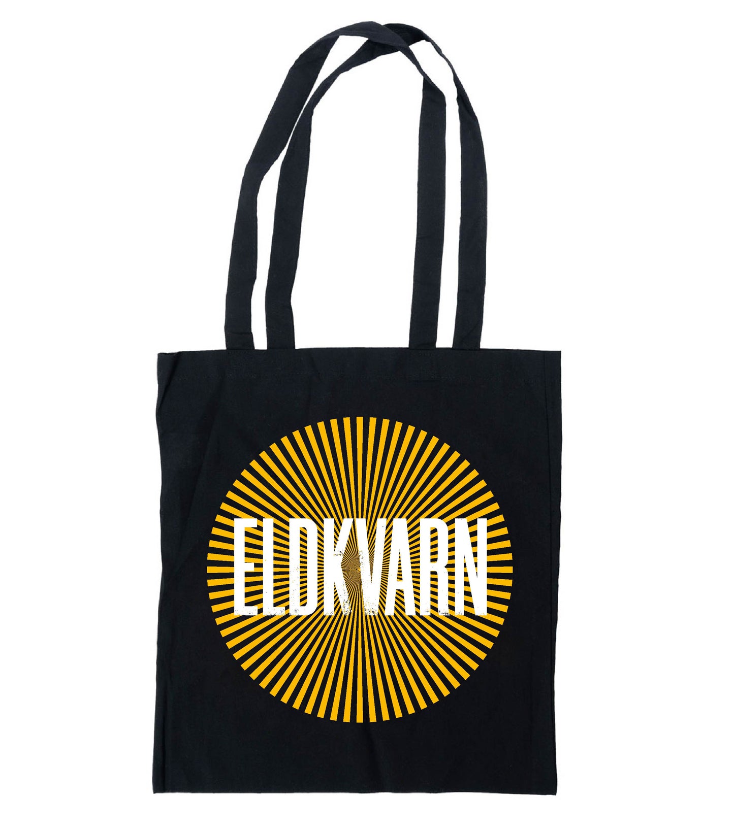 Totebag Svart - Eldkvarn Logo