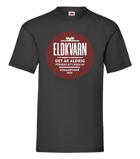 T-Shirt Svart - Eldkvarn Turné 2024