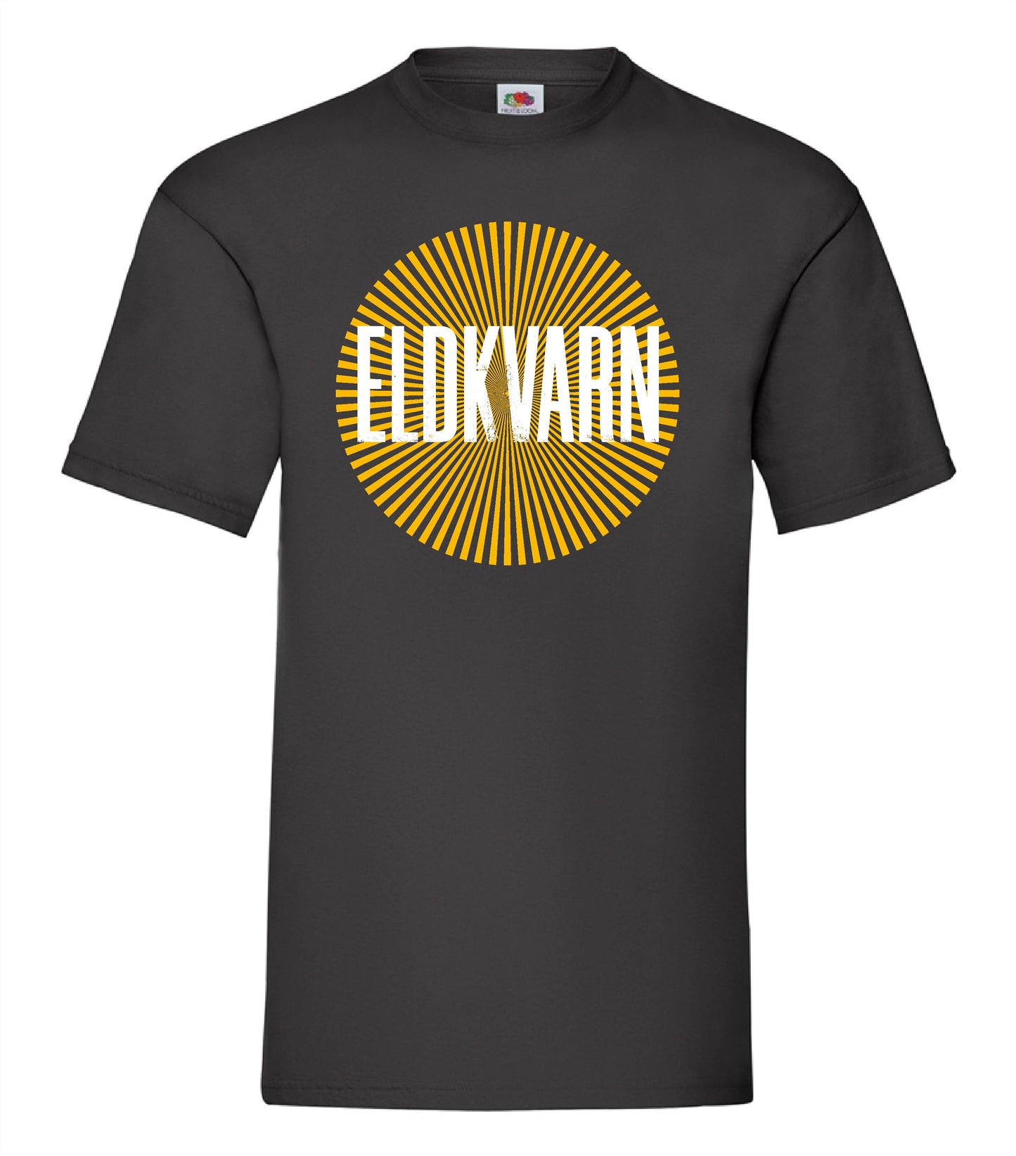 T-Shirt Svart - Eldkvarn Logo