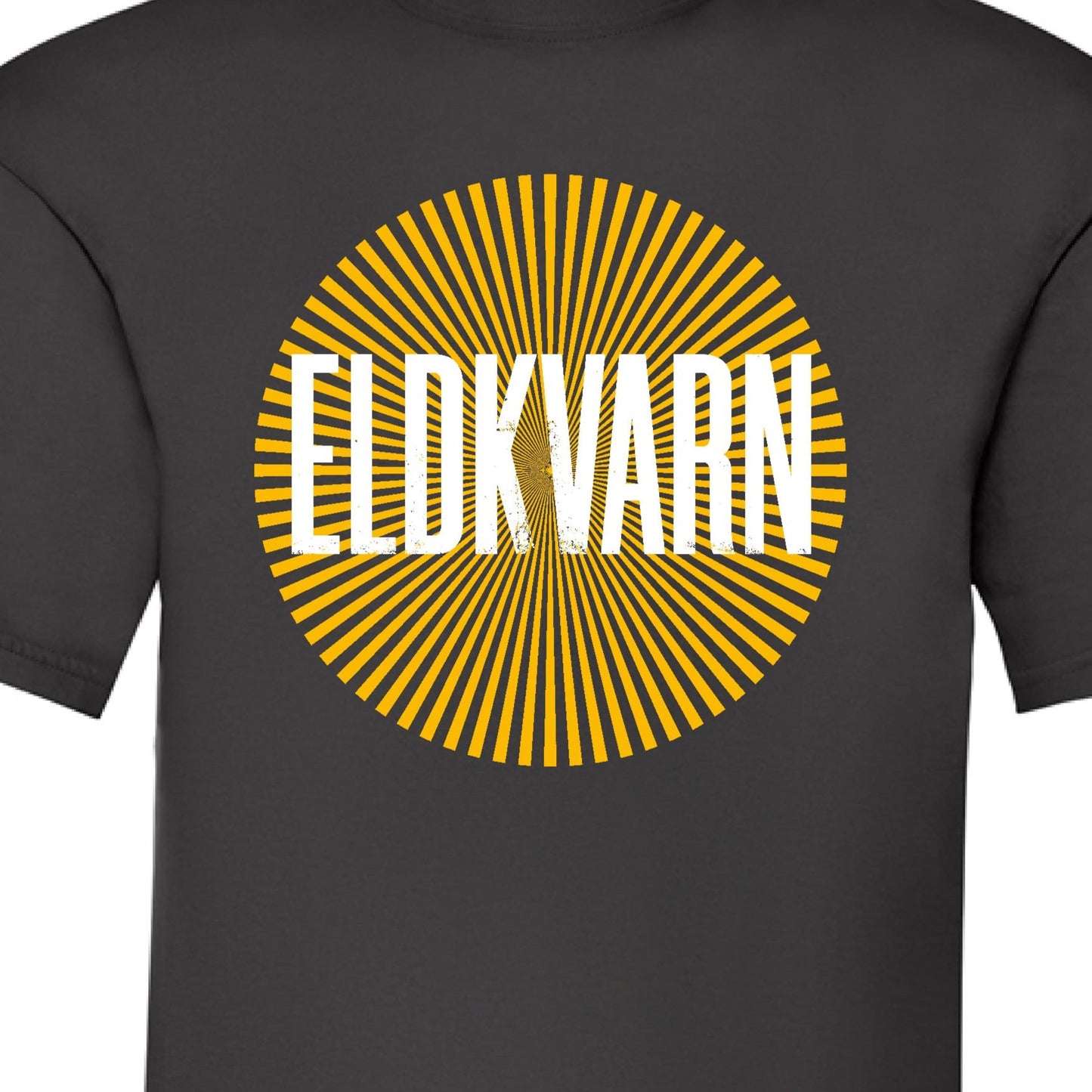 T-Shirt Svart - Eldkvarn Logo